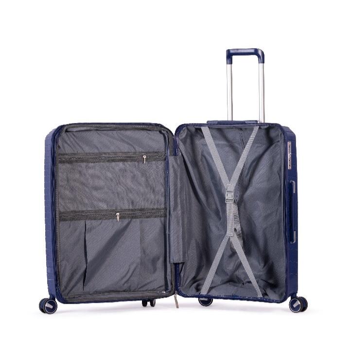 PYRAMID UNBREAKABLE Luggage - with spinner wheels - 80 cm(Large)