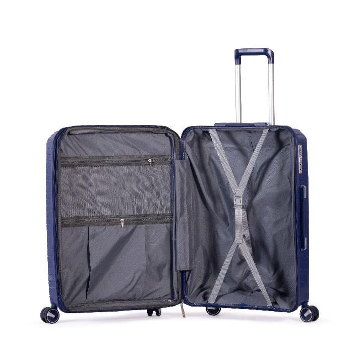 PYRAMID UNBREAKABLE Luggage - with spinner wheels - 70 cm(Medium)