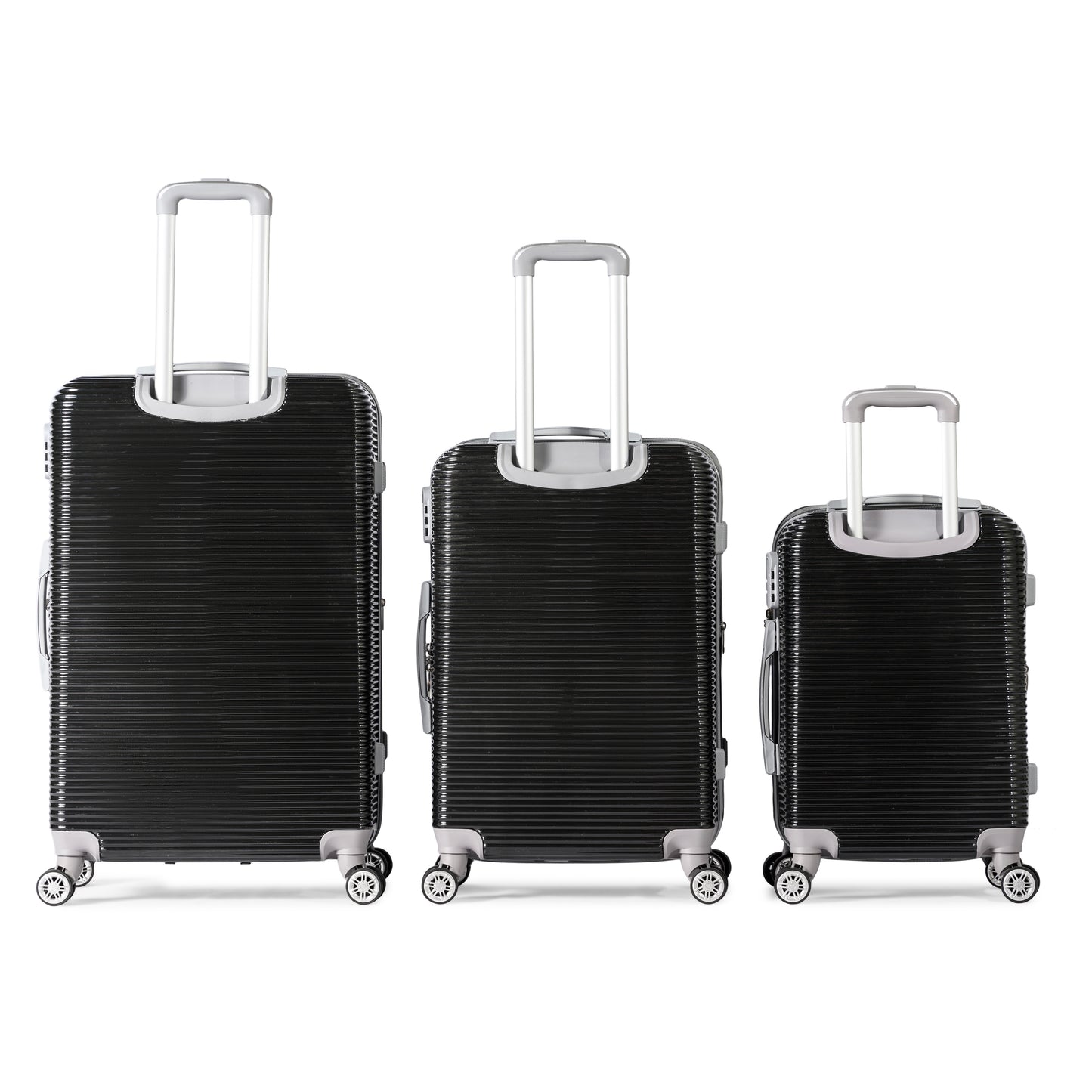 PALACE -Complete Luggage Set 3 Piece -PC(Black)