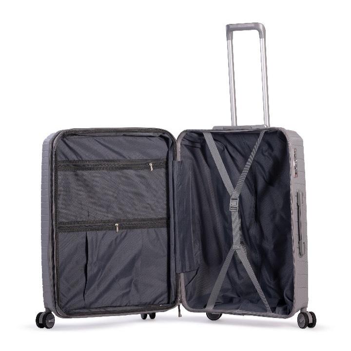 PYRAMID UNBREAKABLE Luggage - with spinner wheels - 70 cm(Medium)