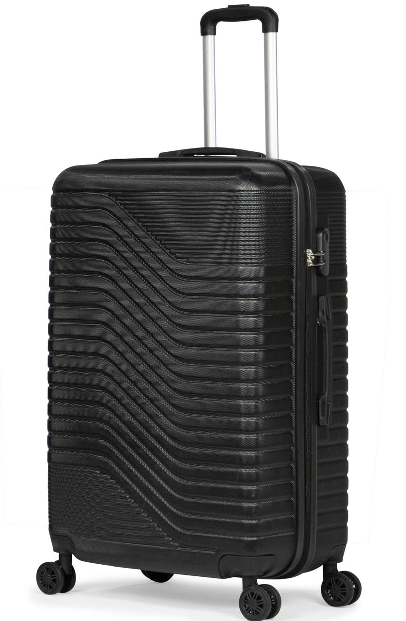 SINTRA -Complete Luggage Set 3 Piece -ABS (Black)
