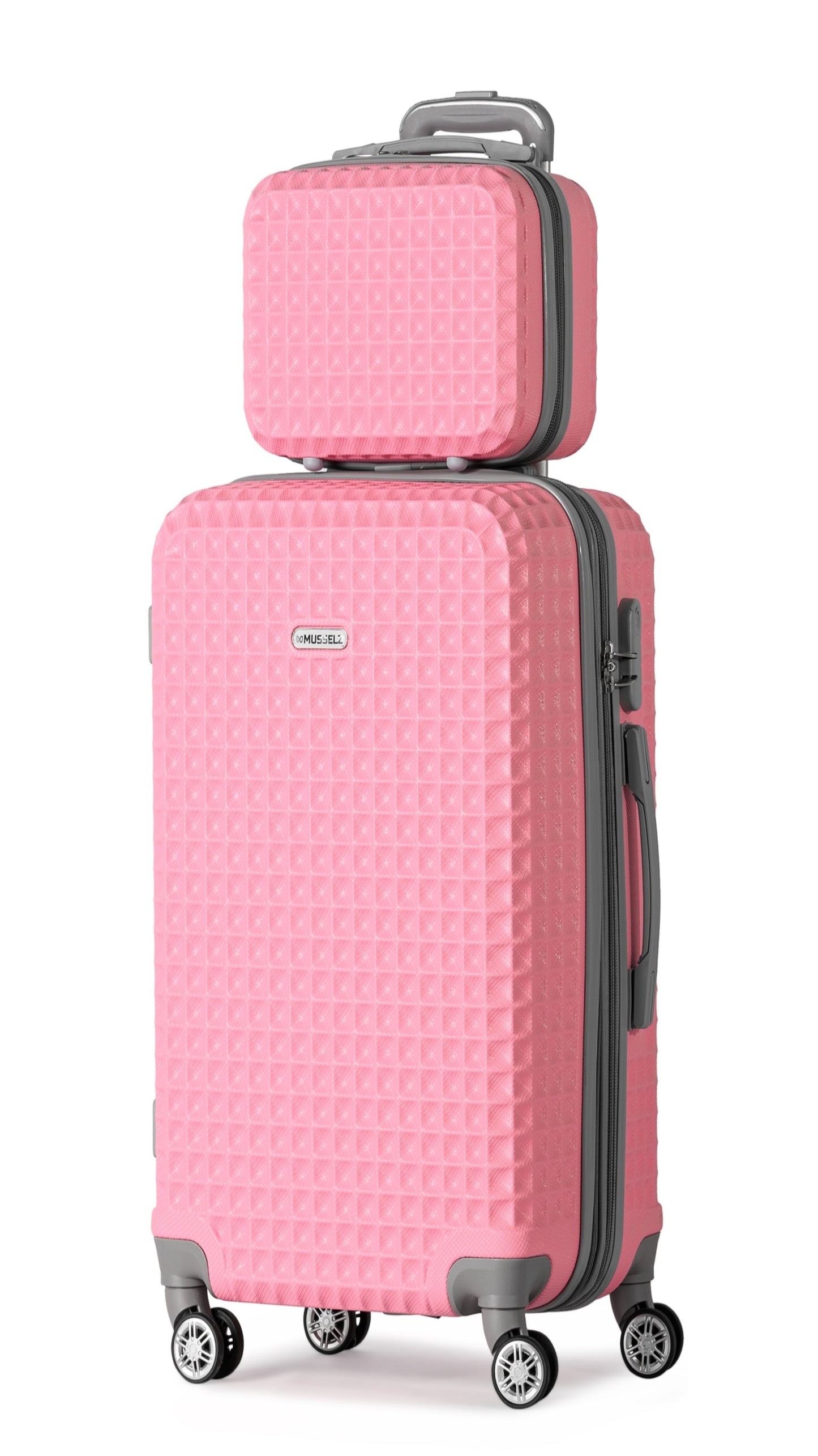 PETRONAS -Complete Luggage Set 6 Piece -ABS(Pink)