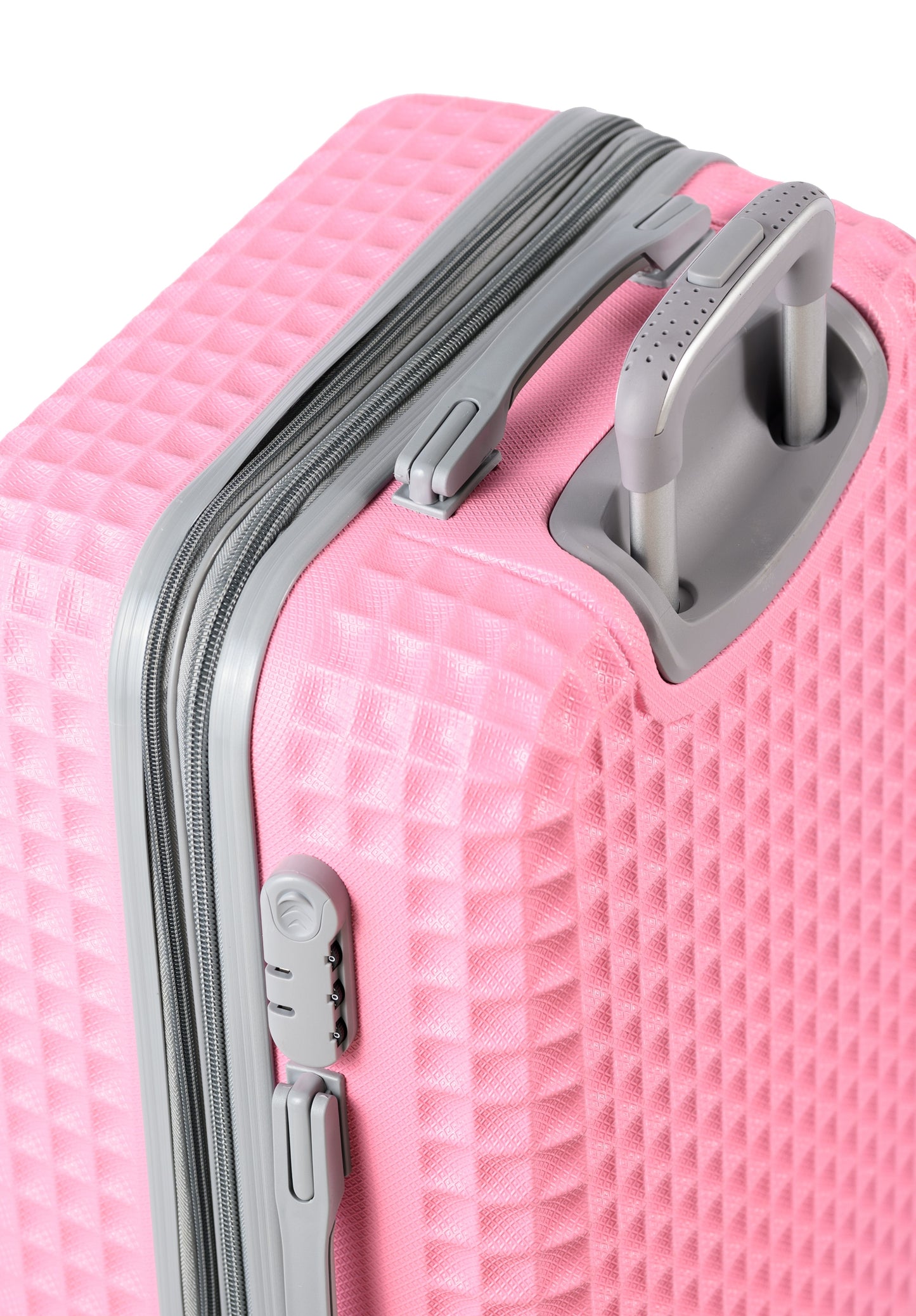 PETRONAS -Complete Luggage Set 6 Piece -ABS(Pink)