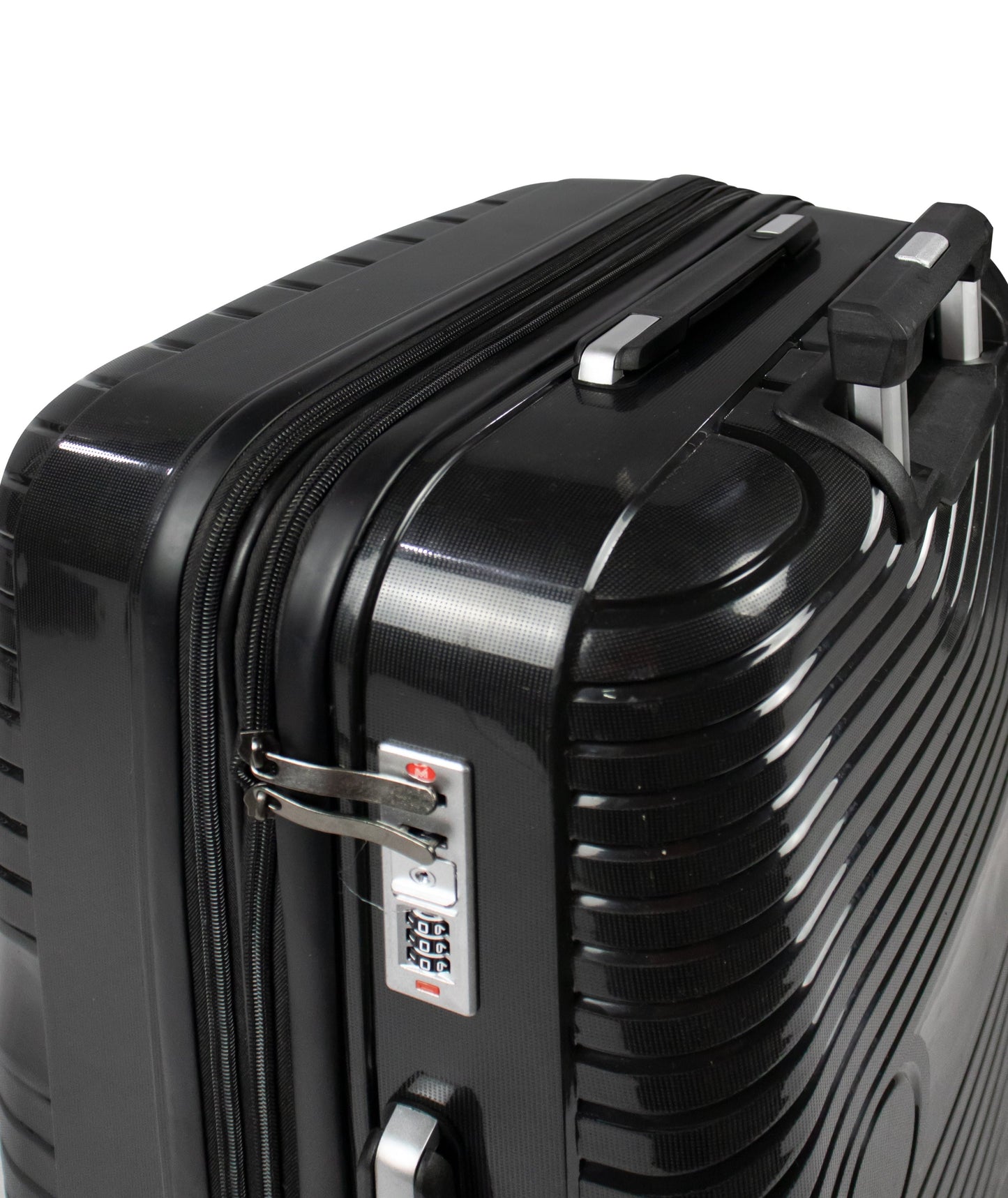 TAJ- Comlpete Luggage Set 3 Piece -UNBREAKABLE PP(Black)