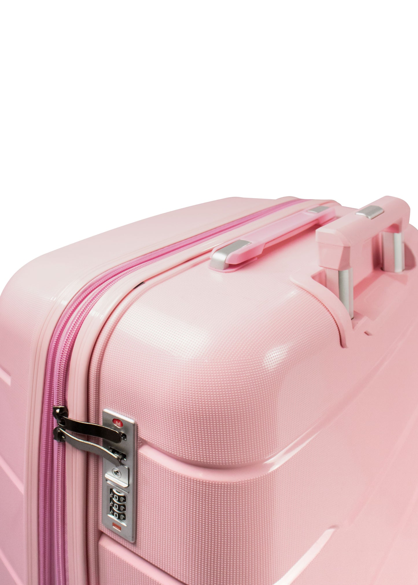 KILIMANJARO - Complete Luggage Set 3 Piece -UNBREAKABLE PP(Pink)