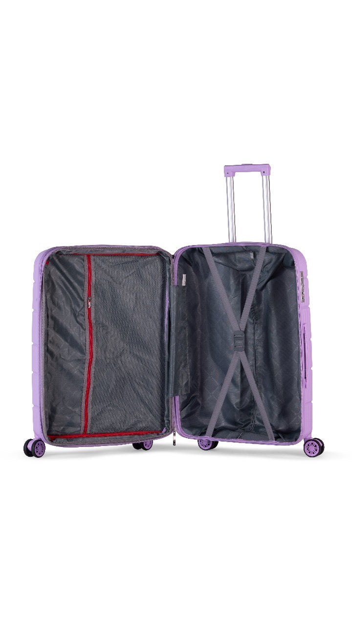 شنطة سفر - بيراميد- بعجلات دوارة مقاس 80 سم -