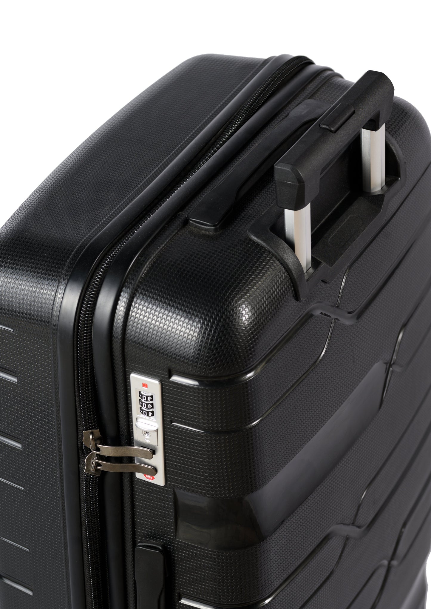 SPHINX - Complete Luggage Set 5 Piece -UNBREAKABLE PP(Black)