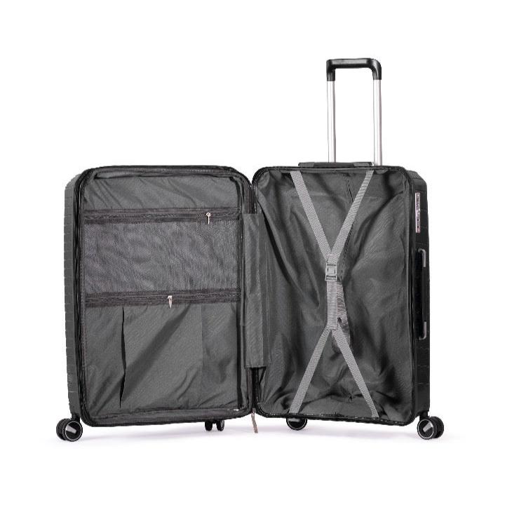 PYRAMID UNBREAKABLE Luggage - with spinner wheels - 80 cm(Large)