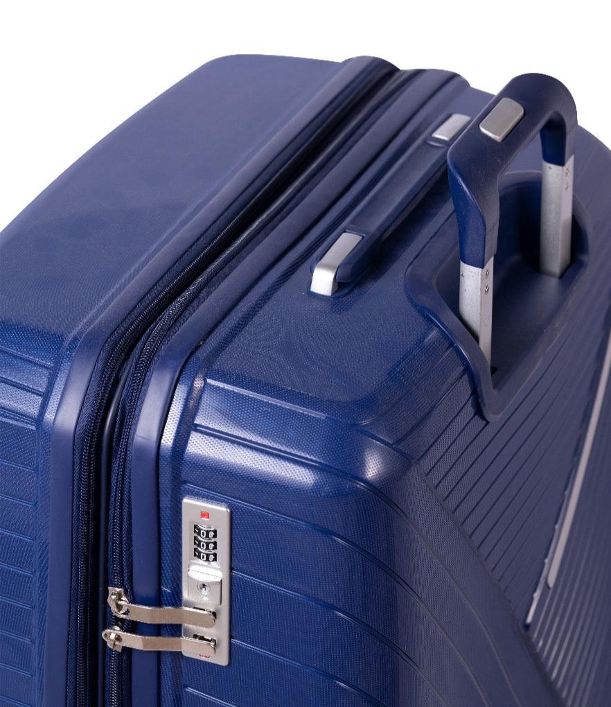 PYRAMID UNBREAKABLE Luggage - with spinner wheels - 80 cm(Large)