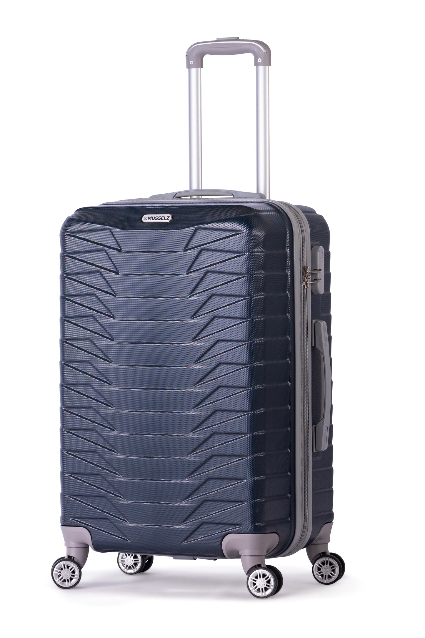 LOUVRE -Complete Luggage Set 3 Piece -ABS(Blue)
