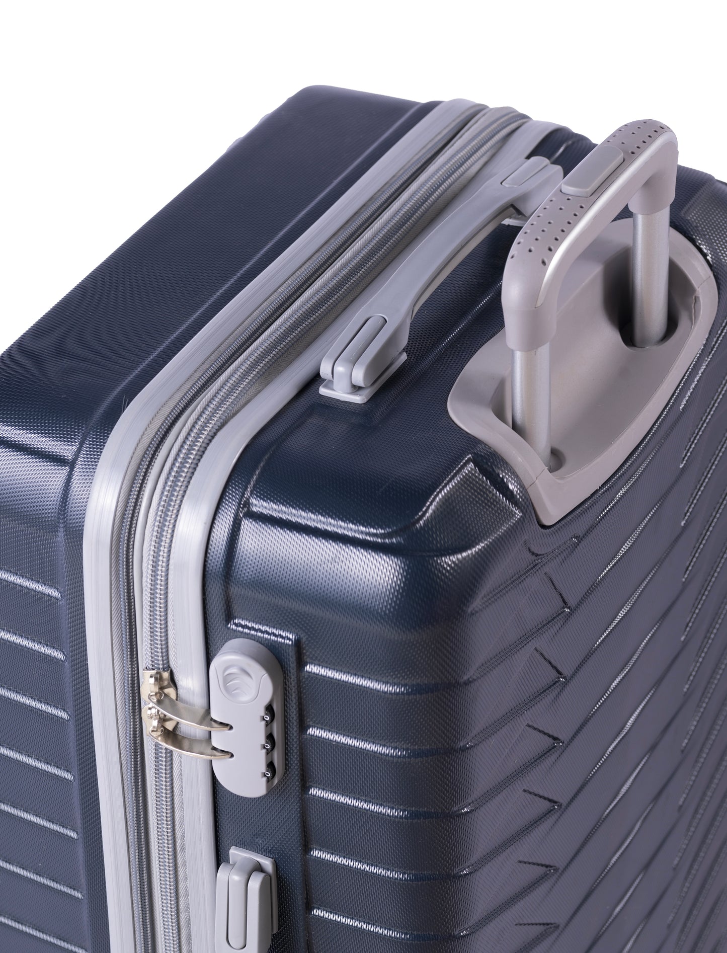 LOUVRE -Complete Luggage Set 3 Piece -ABS(Blue)