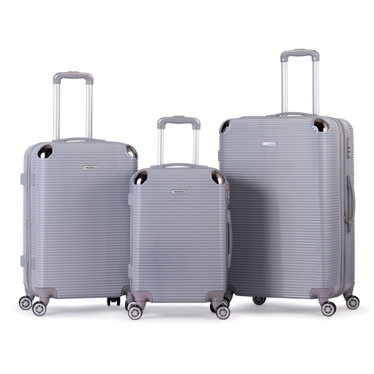 PALACE -Complete Luggage Set 3 Piece -PC(silver)