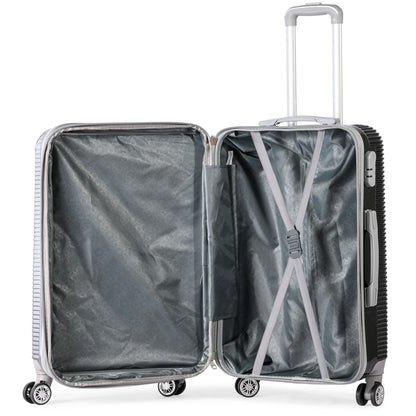 PALACE -Complete Luggage Set 3 Piece -PC(Black)