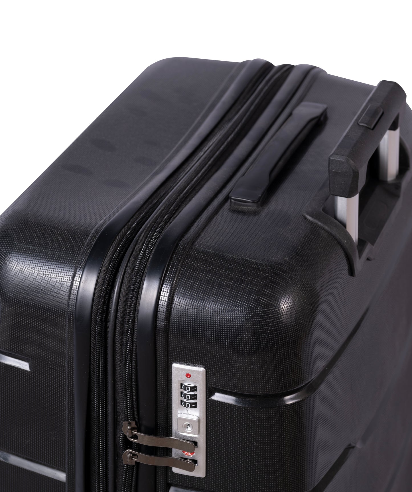 KILIMANJARO - Complete Luggage Set 3 Piece -UNBREAKABLE PP(Black)