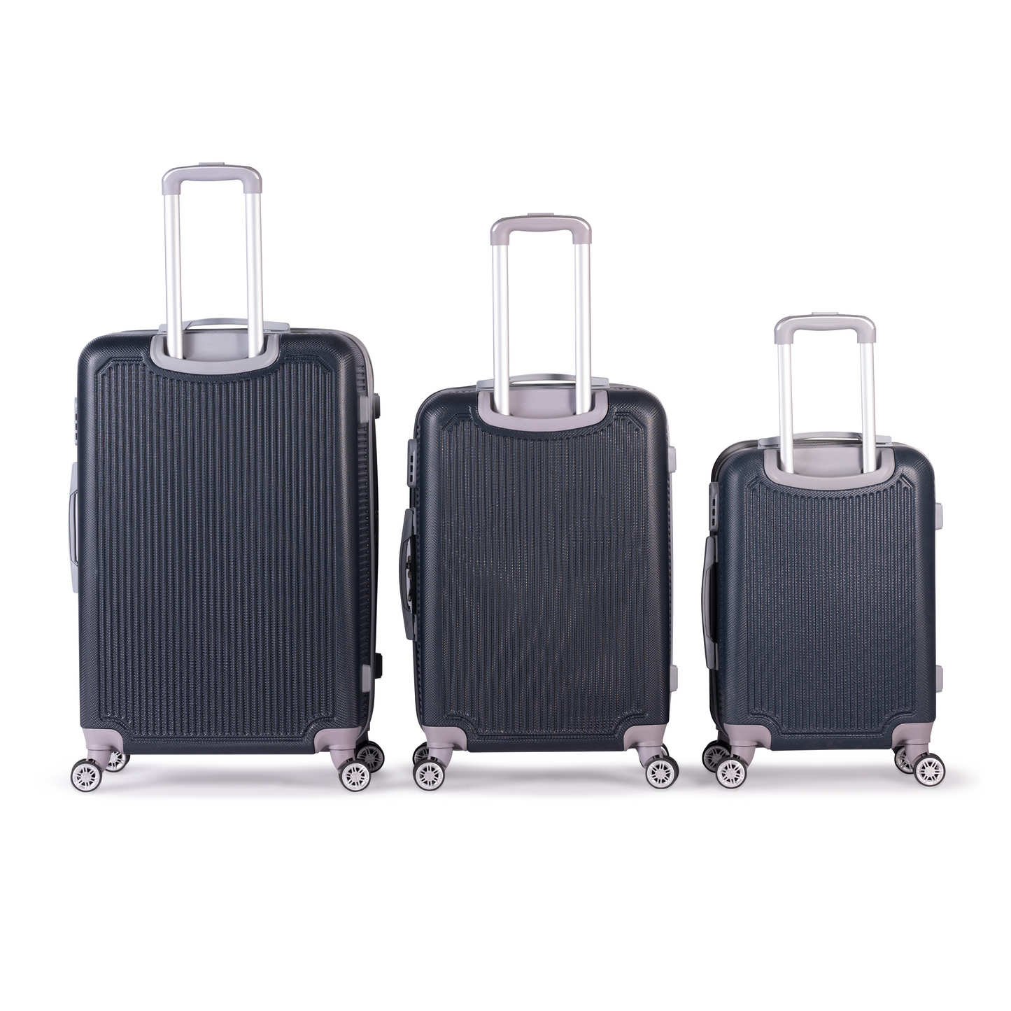 ALCTRAZ -Complete Luggage Set 3 Piece -ABS(Blue)