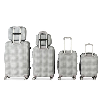PETRONAS -Complete Luggage Set 6 Piece -ABS(Grey)