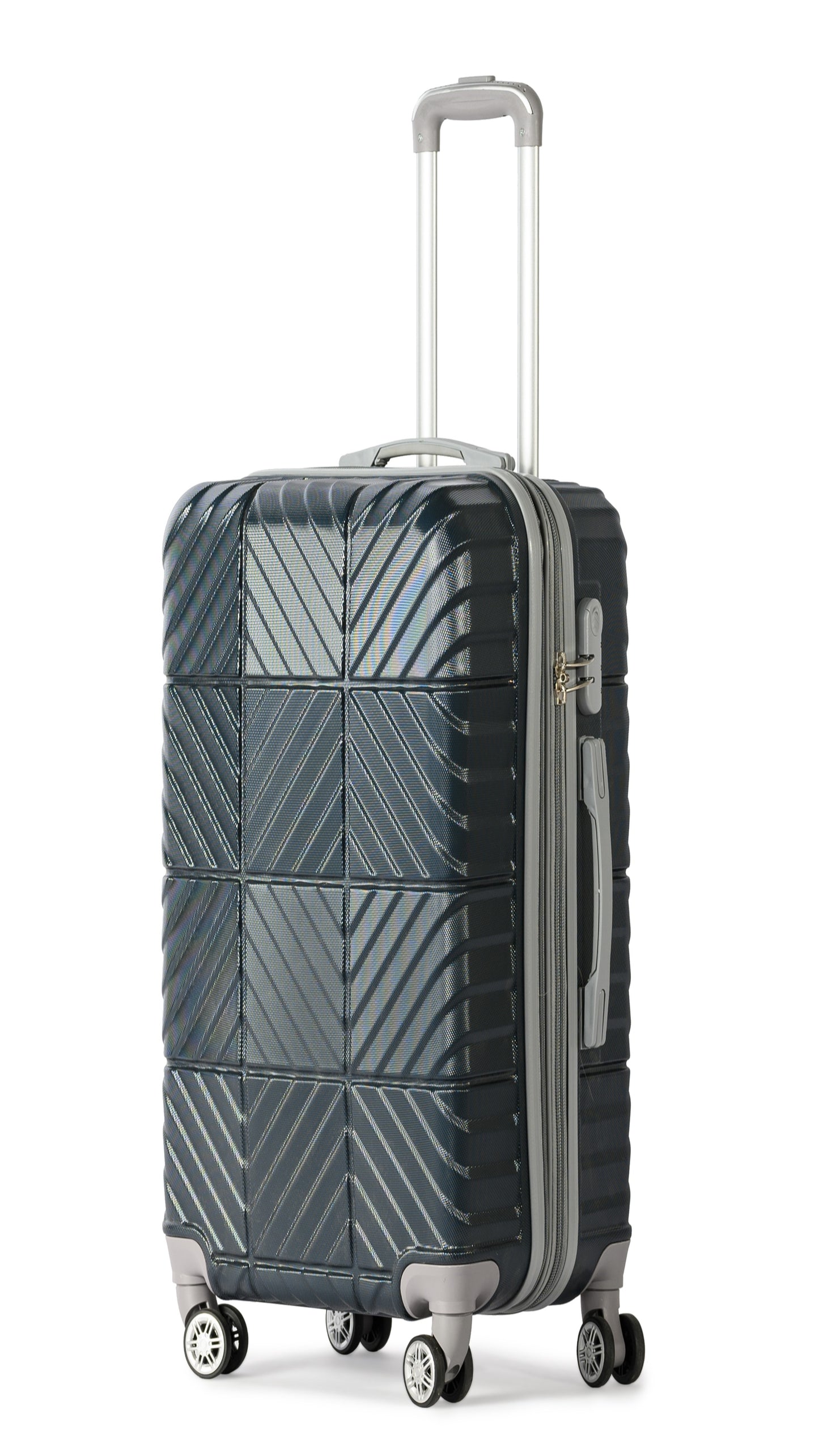 PETRA -Complete Luggage Set 4 Piece -ABS(Blue)