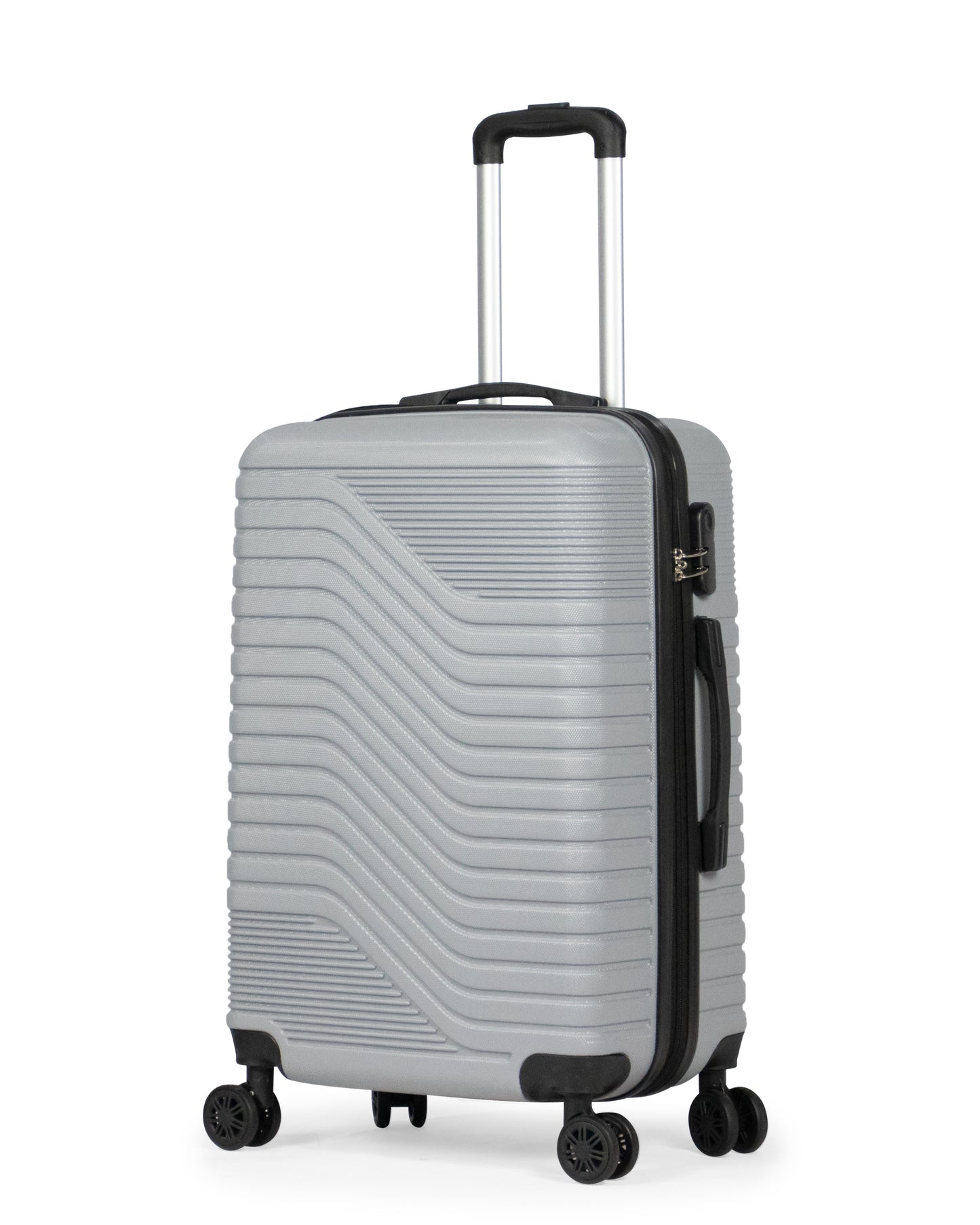 SINTRA -Complete Luggage Set 3 Piece -ABS(Silver)