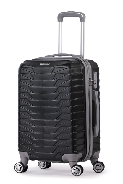 Luggage - LOUVRE- with spinner wheels - 58 cm - BLACK ( small)