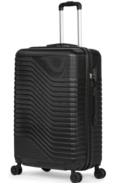 SINTRA -Complete Luggage Set 3 Piece -ABS (Black)