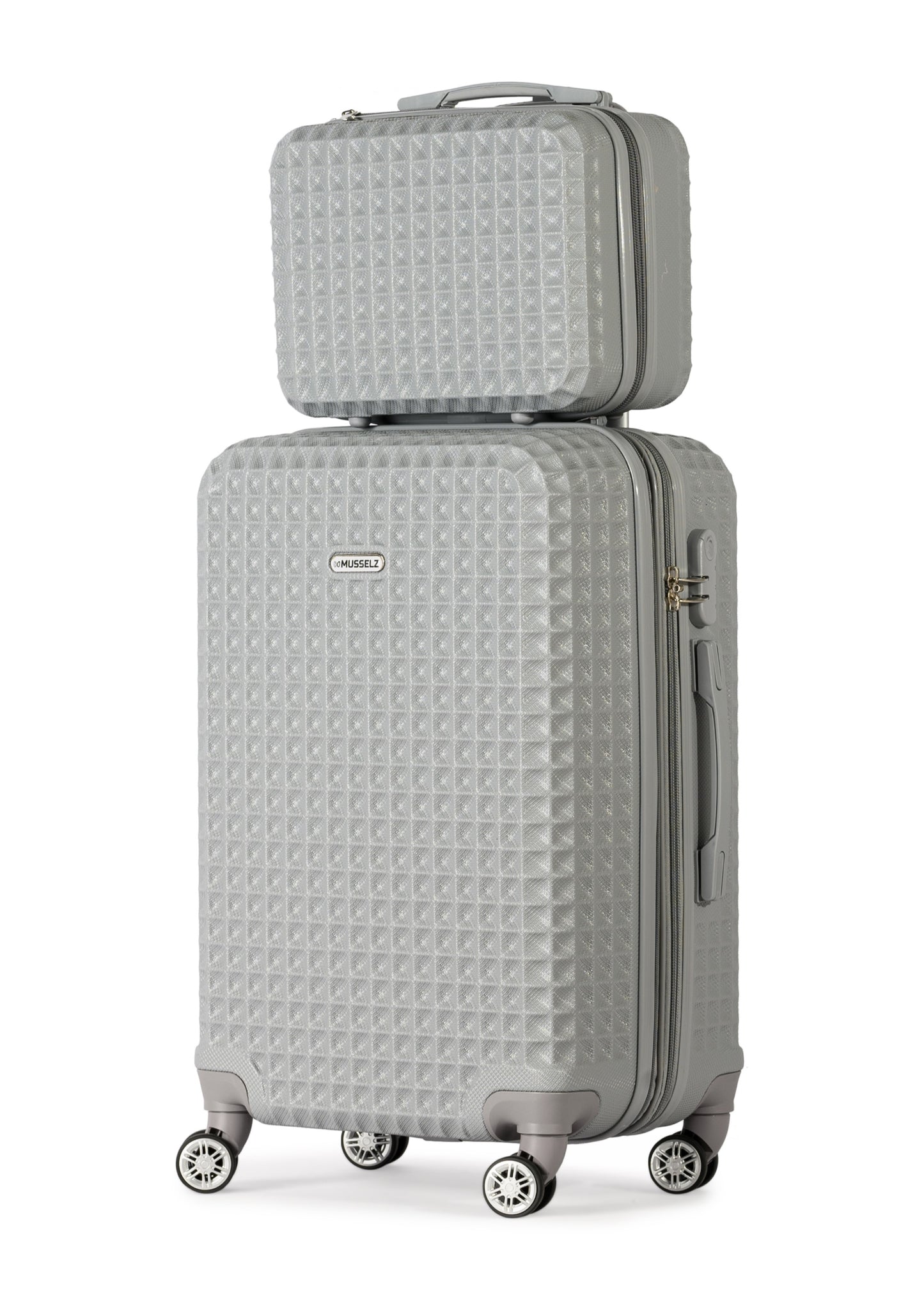 PETRONAS -Complete Luggage Set 6 Piece -ABS(Grey)