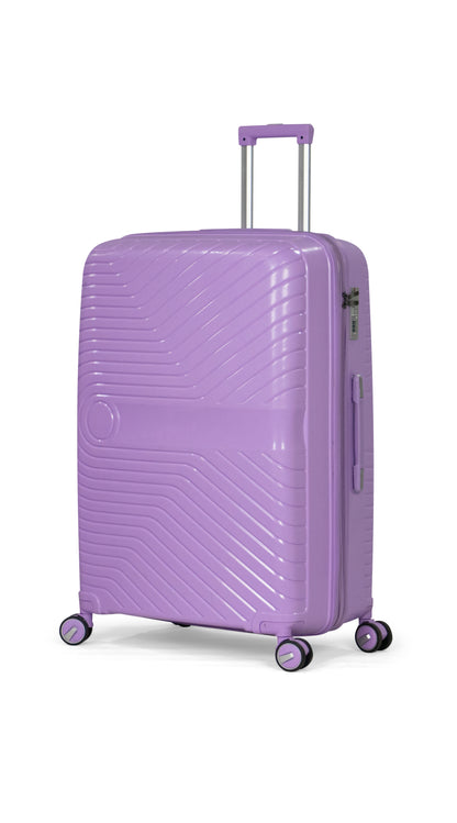 TAJ- Comlpete Luggage Set 3 Piece -UNBREAKABLE PP(purple)