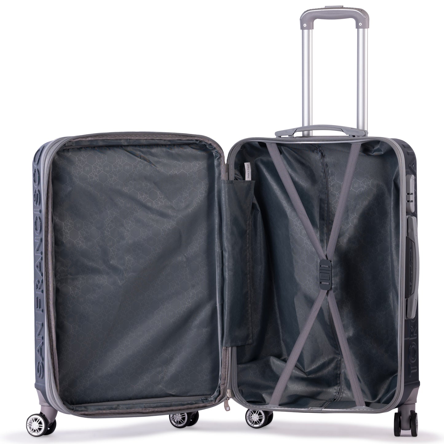 RIO -Complete Luggage Set 3 Piece -ABS(Blue)