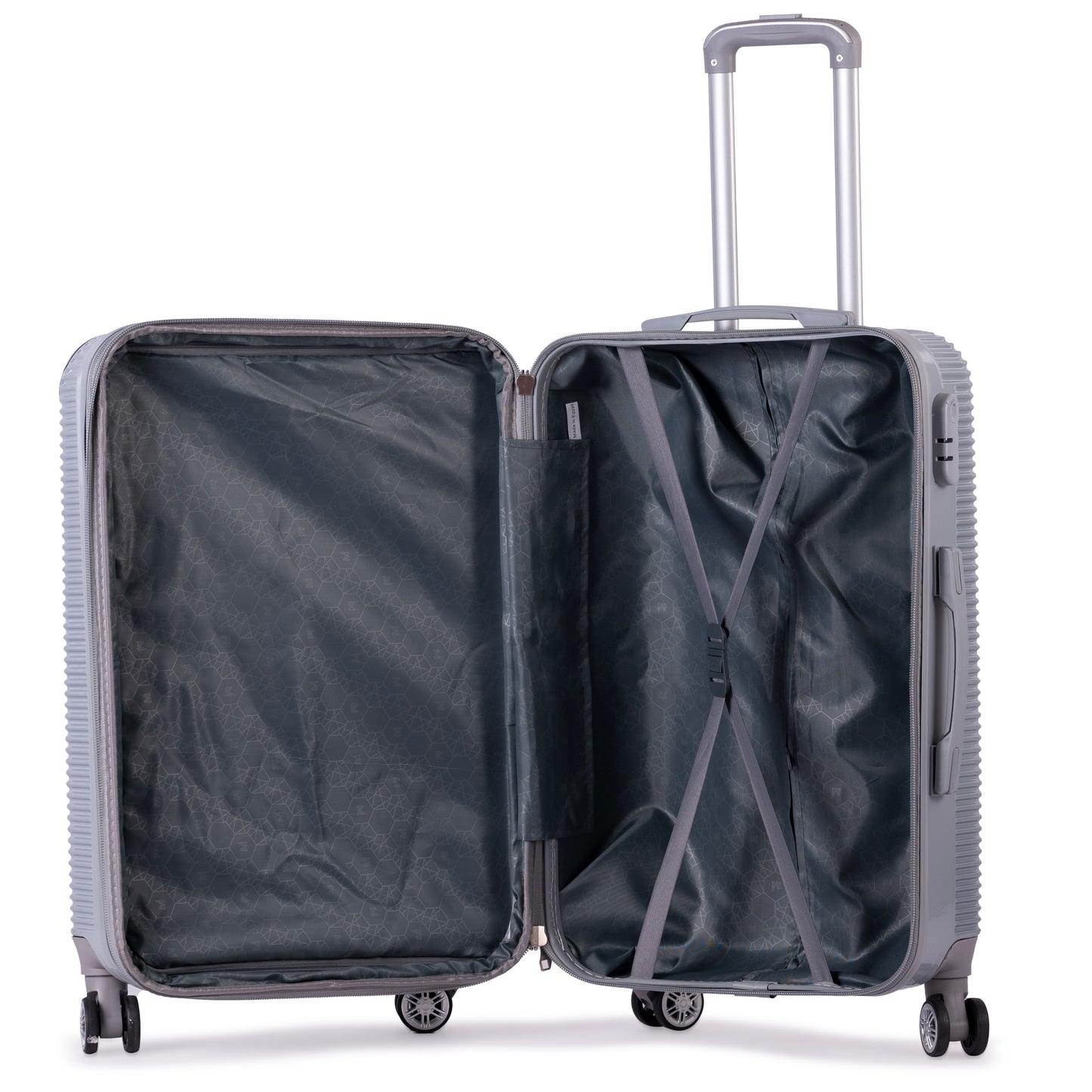 PALACE -Complete Luggage Set 3 Piece -PC(silver)