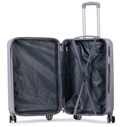 PALACE -Complete Luggage Set 3 Piece -PC(silver)