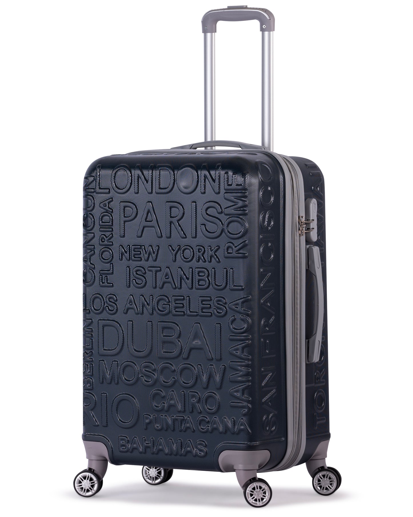 RIO -Complete Luggage Set 3 Piece -ABS(Blue)