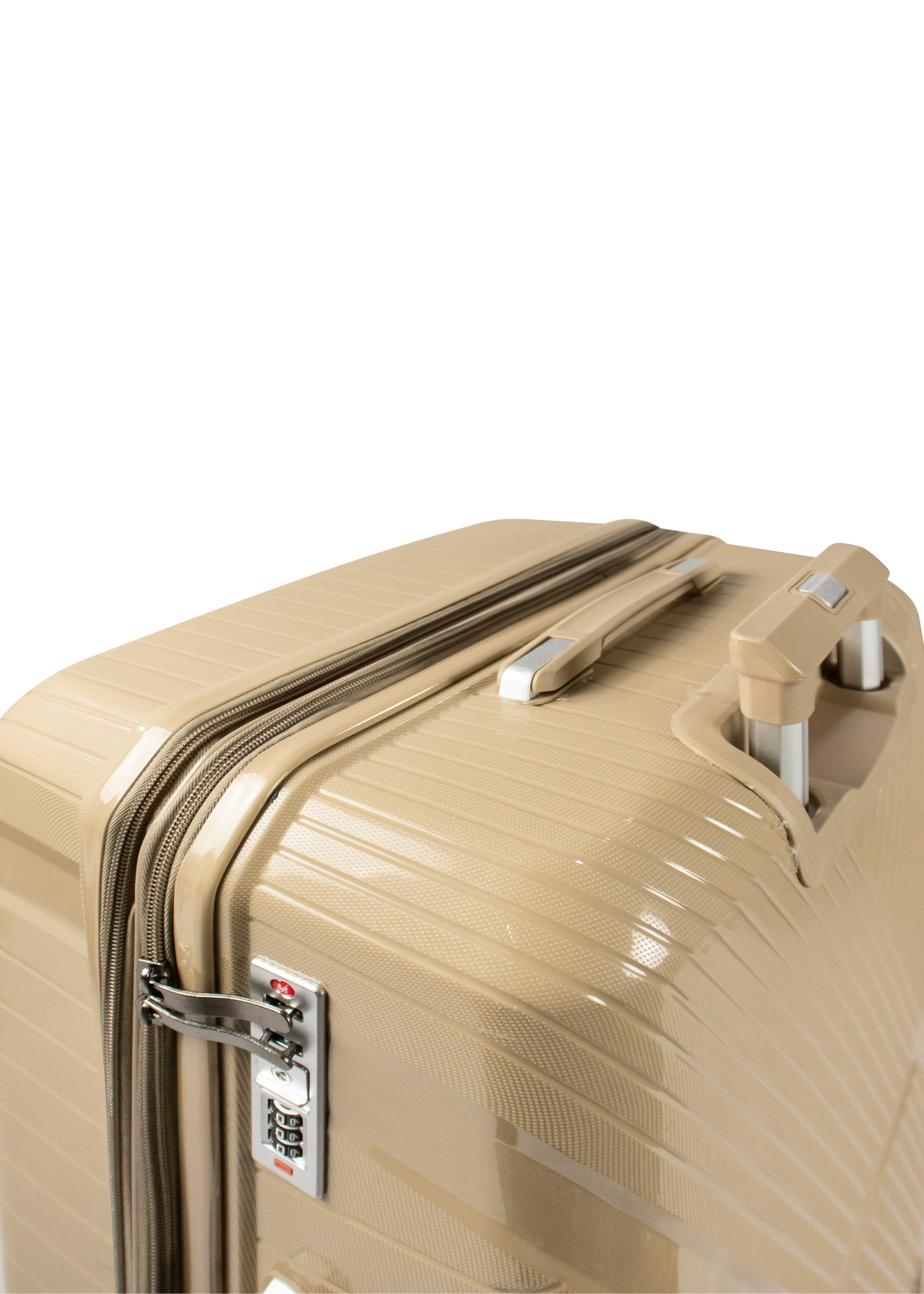 SAMARKAND - Comlpete Luggage Set 3 Piece -UNBREAKABLE PP(Beige)