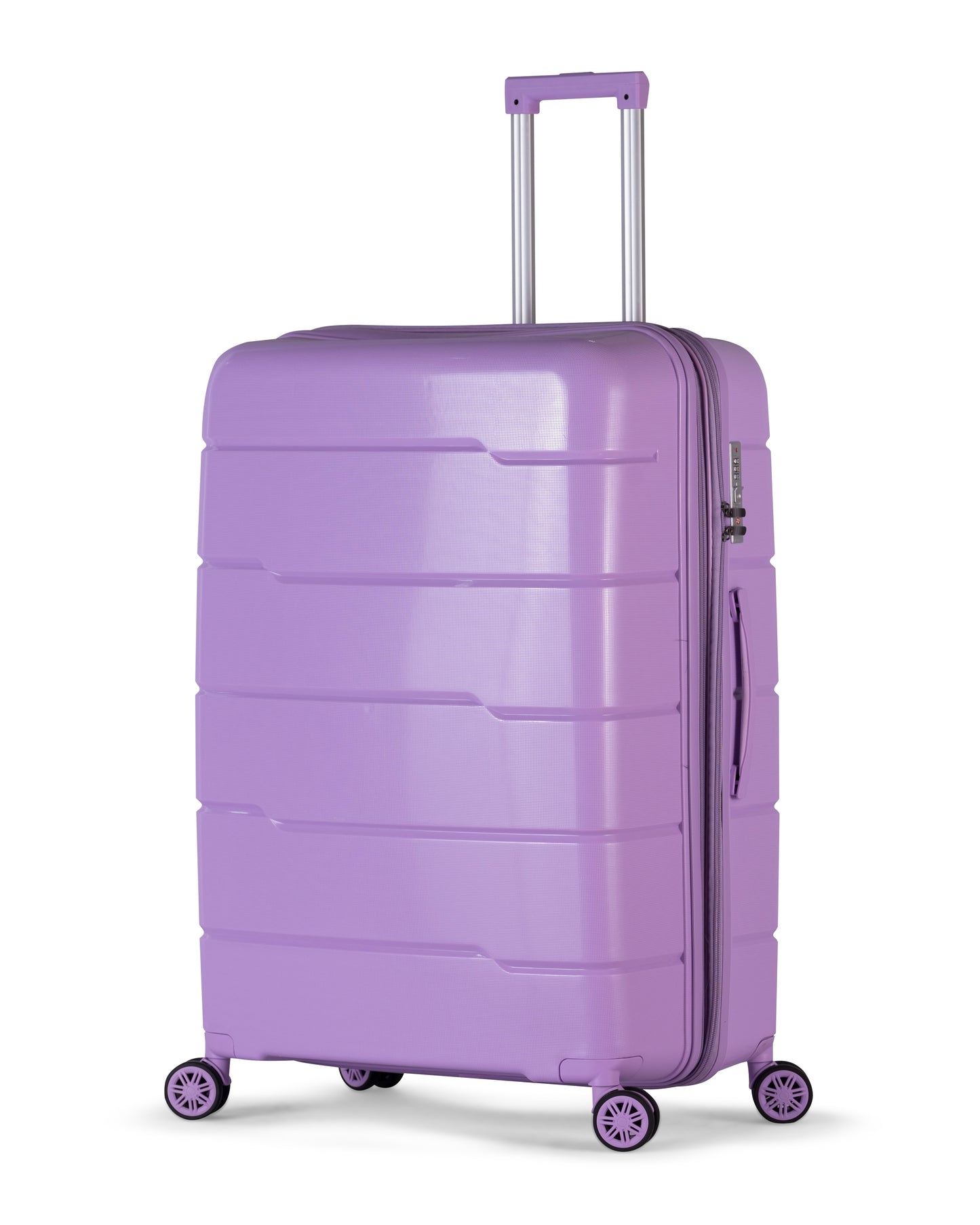 KILIMANJARO - Complete Luggage Set 3 Piece -UNBREAKABLE PP(Purple)