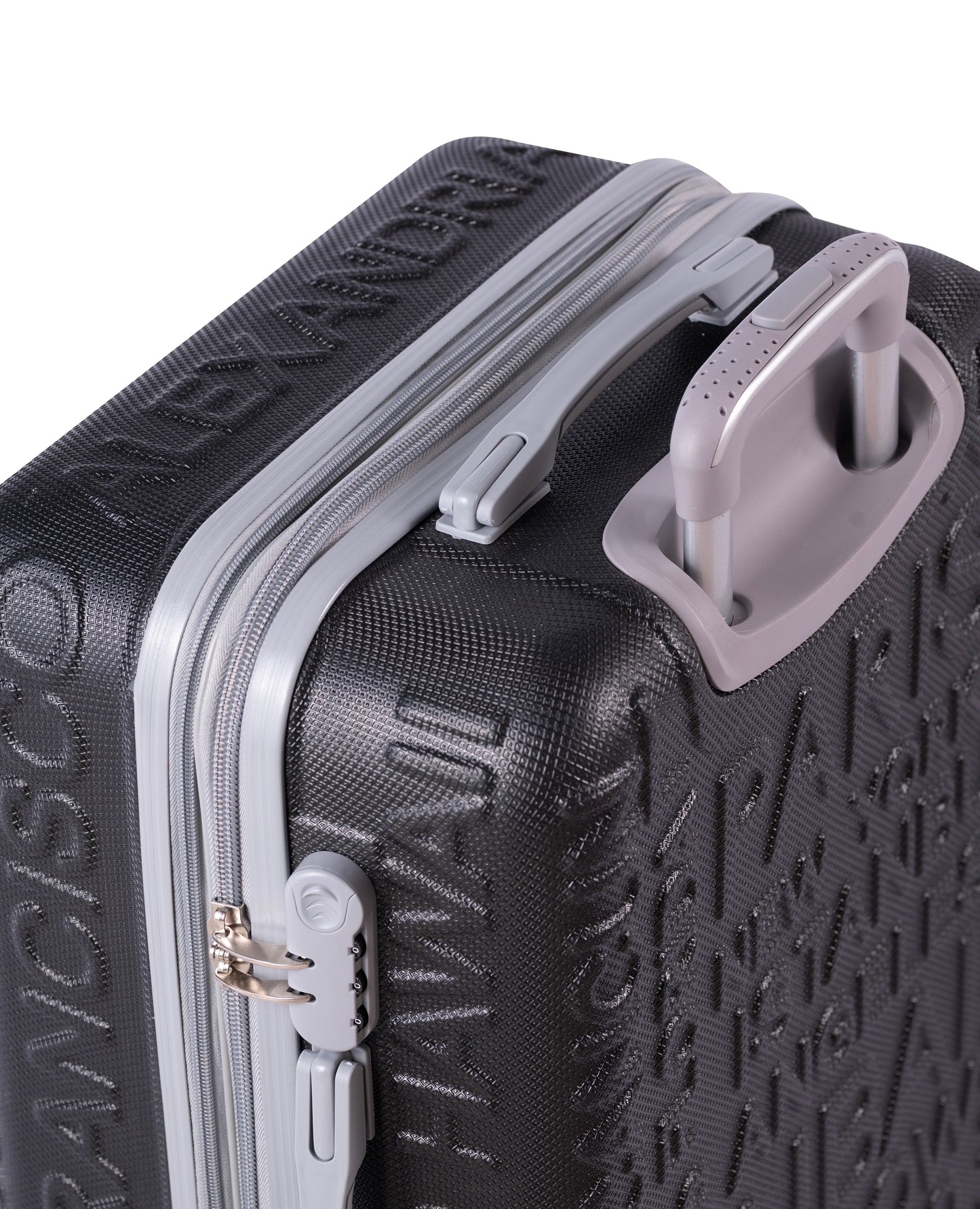 RIO -Complete Luggage Set 3 Piece -ABS(Black)