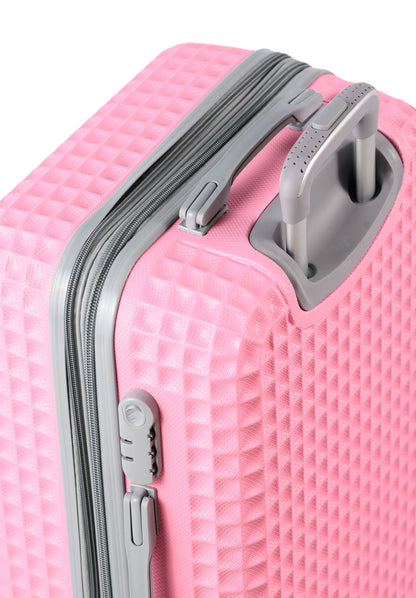 PETRONAS -Complete Luggage Set 6 Piece -ABS(Pink)