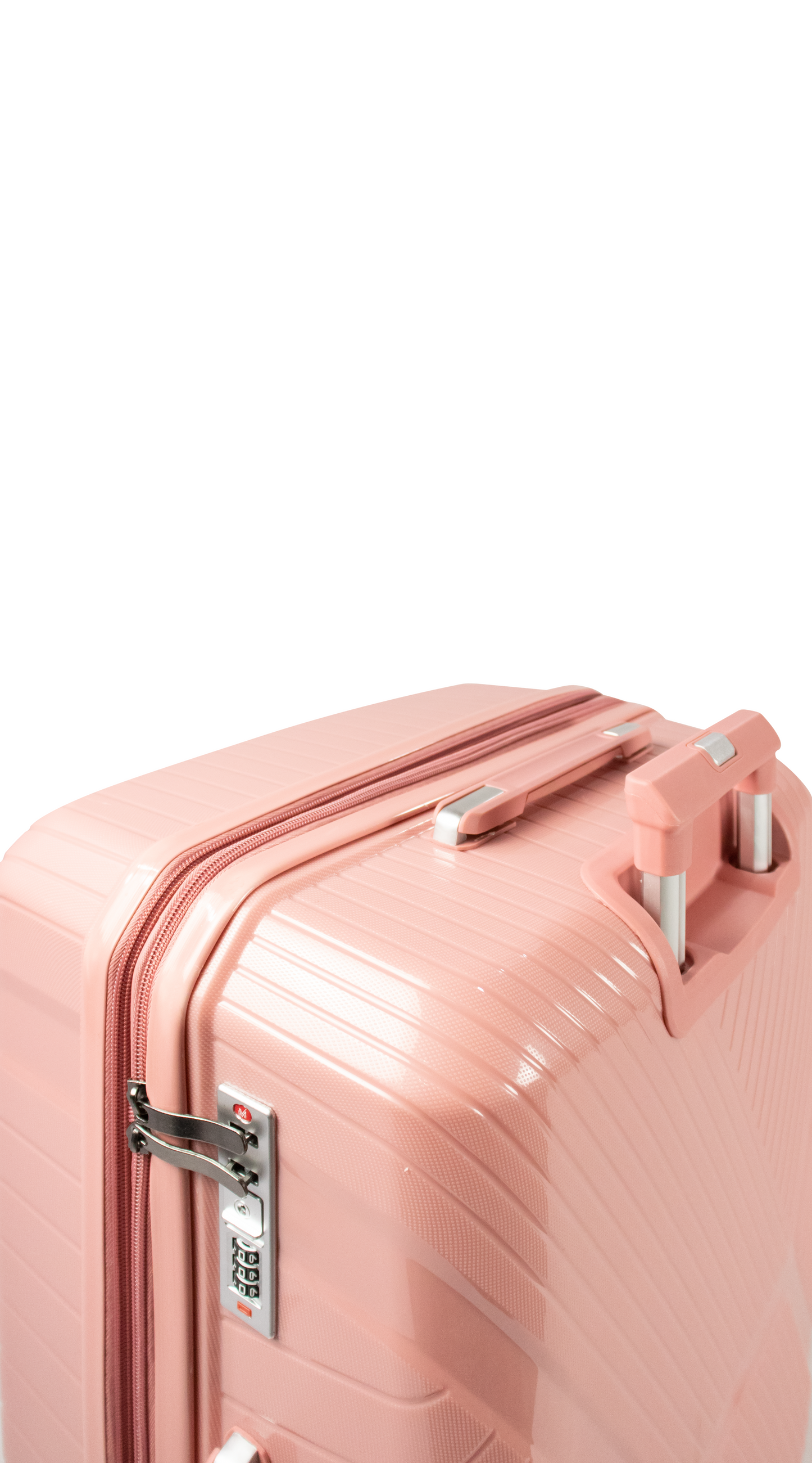 SAMARKAND - Comlpete Luggage Set 3 Piece -UNBREAKABLE PP(Rose Gold)
