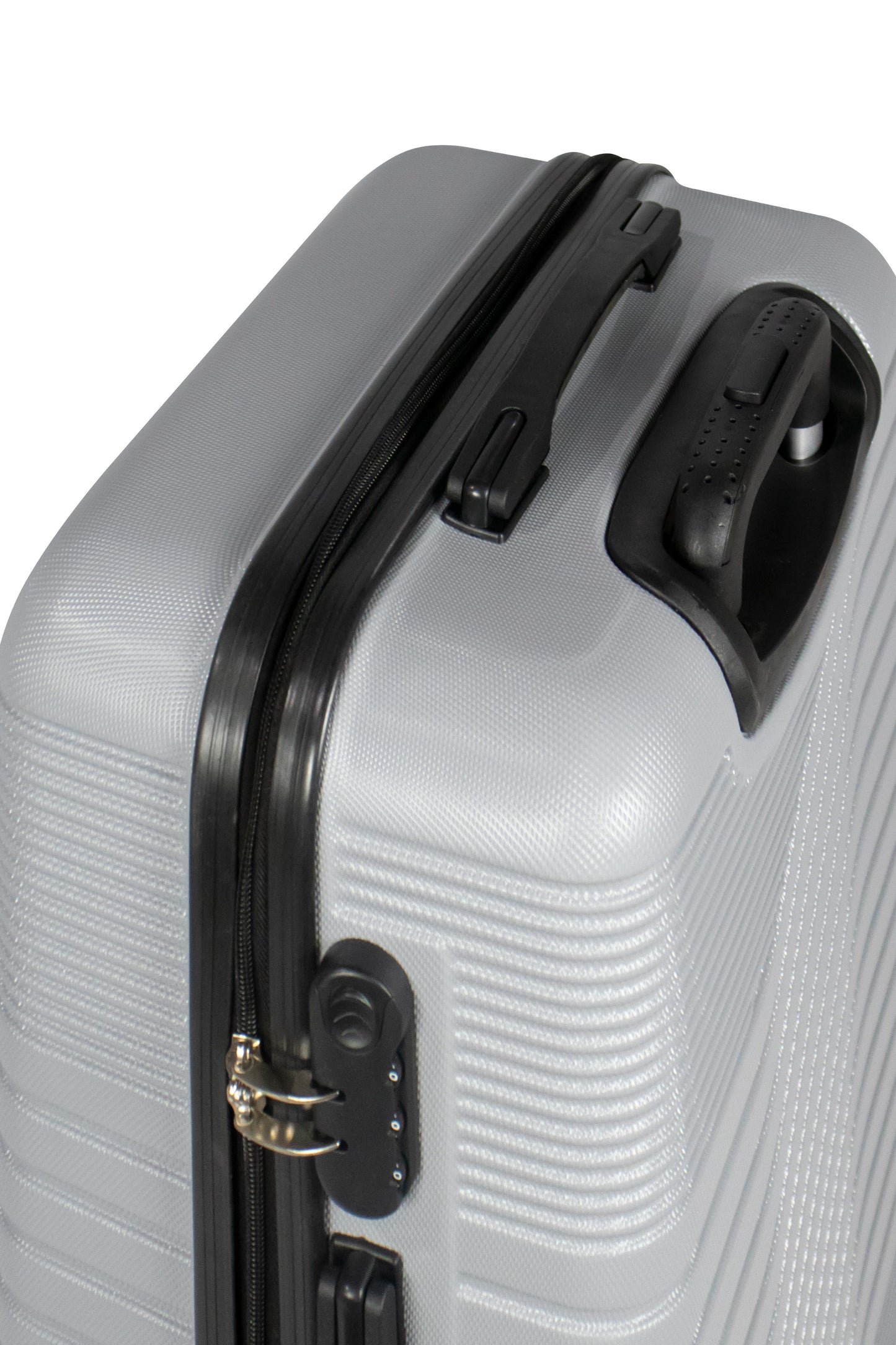 SINTRA -Complete Luggage Set 3 Piece -ABS(Silver)