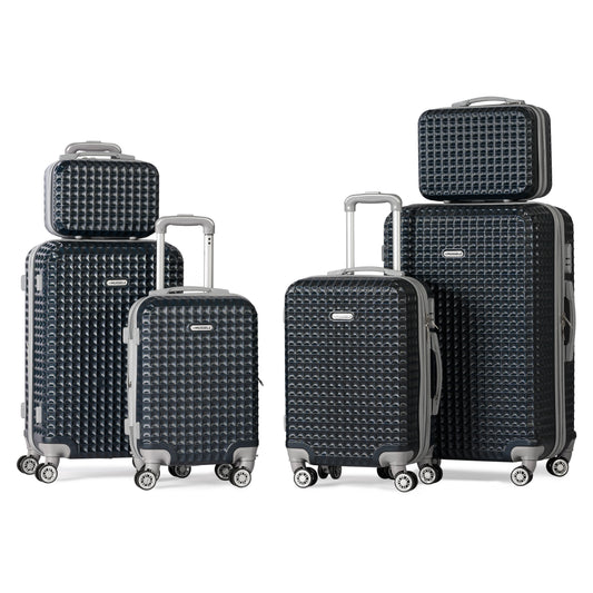 PETRONAS -Complete Luggage Set 6 Piece -ABS(Blue)