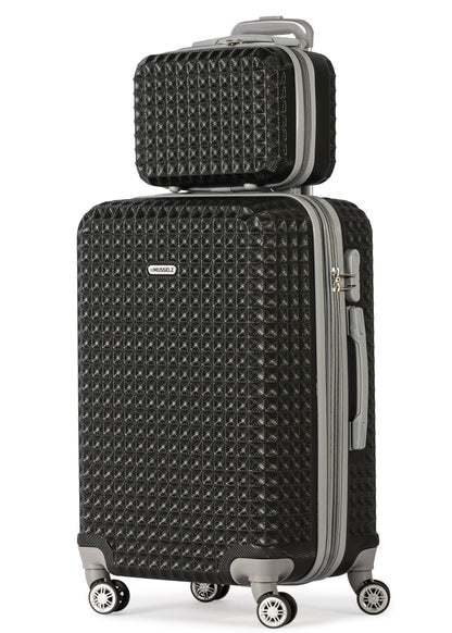 PETRONAS -Complete Luggage Set 6 Piece -ABS(Black)