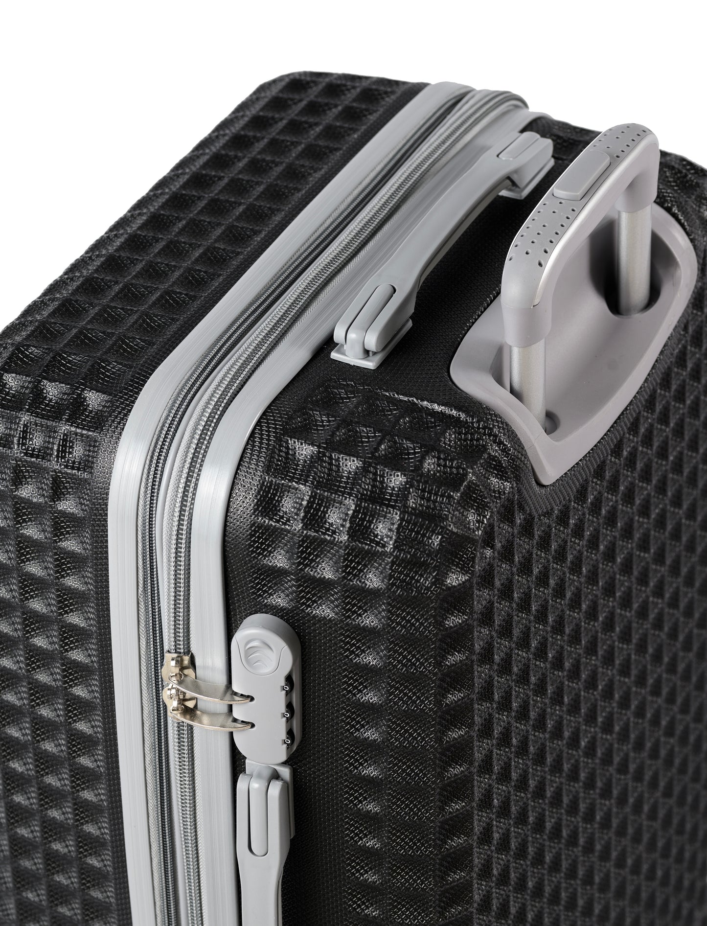 PETRONAS -Complete Luggage Set 6 Piece -ABS(Black)