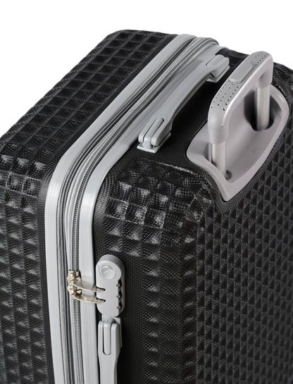 PETRONAS -Complete Luggage Set 6 Piece -ABS(Black)