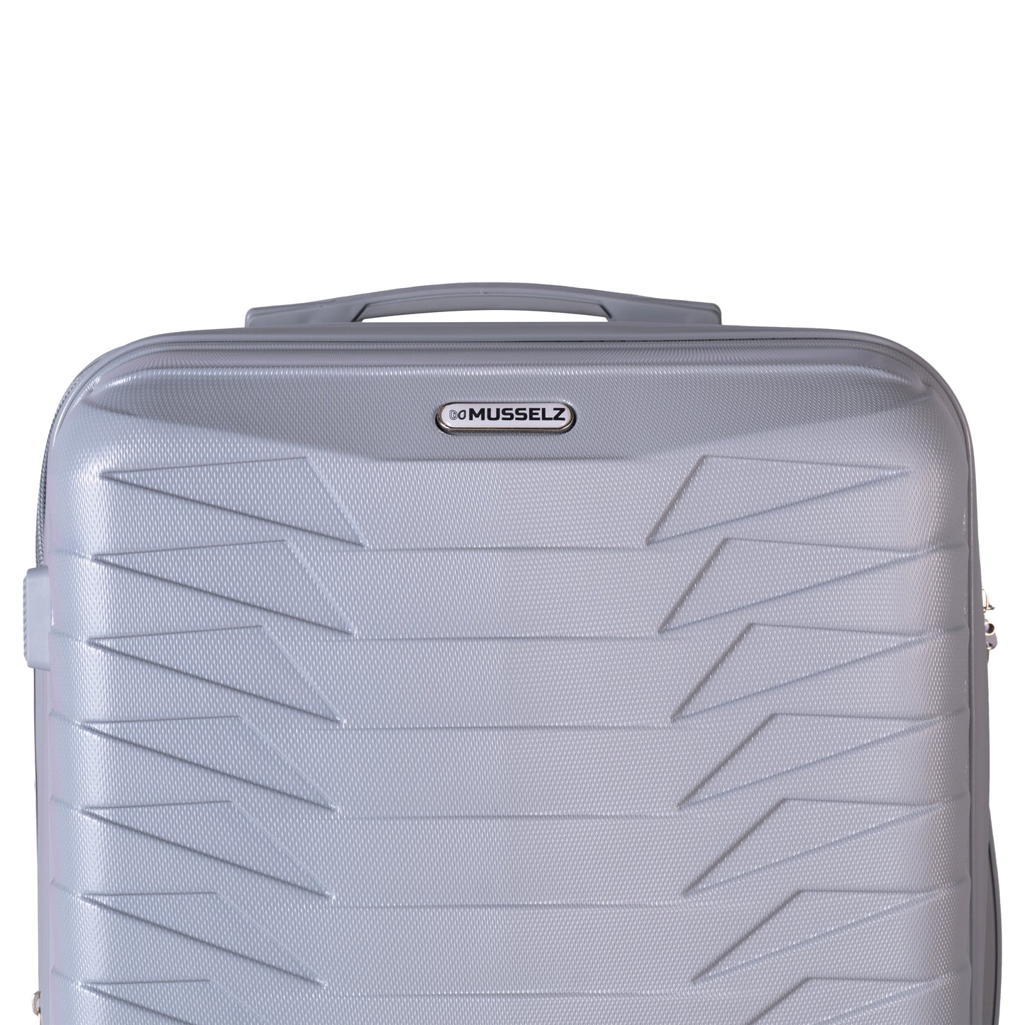 LOUVRE -Complete Luggage Set 3 Piece -ABS(Silver)