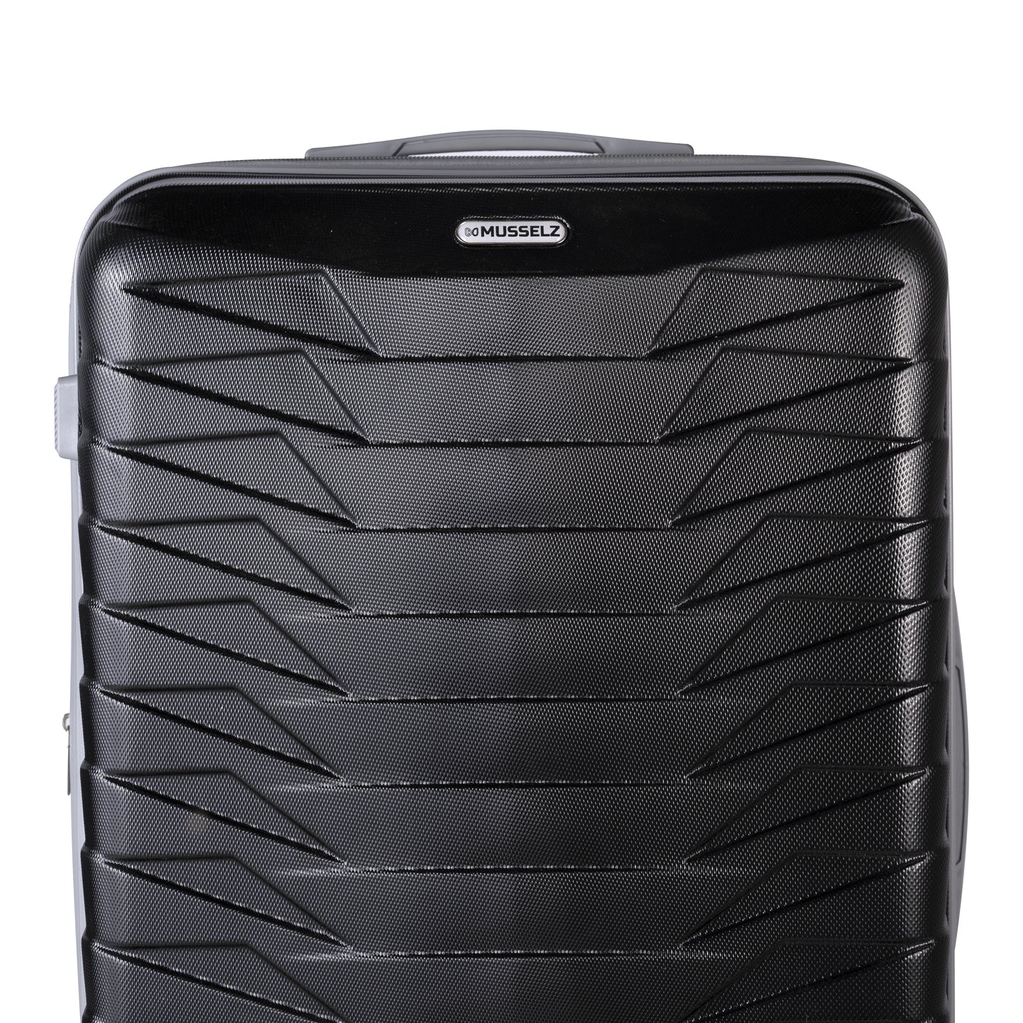 LOUVRE -Complete Luggage Set 3 Piece -ABS(Black)