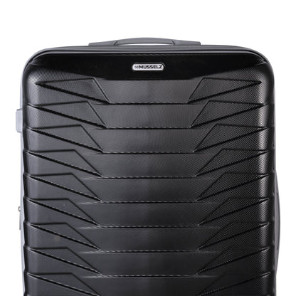 LOUVRE -Complete Luggage Set 3 Piece -ABS(Black)