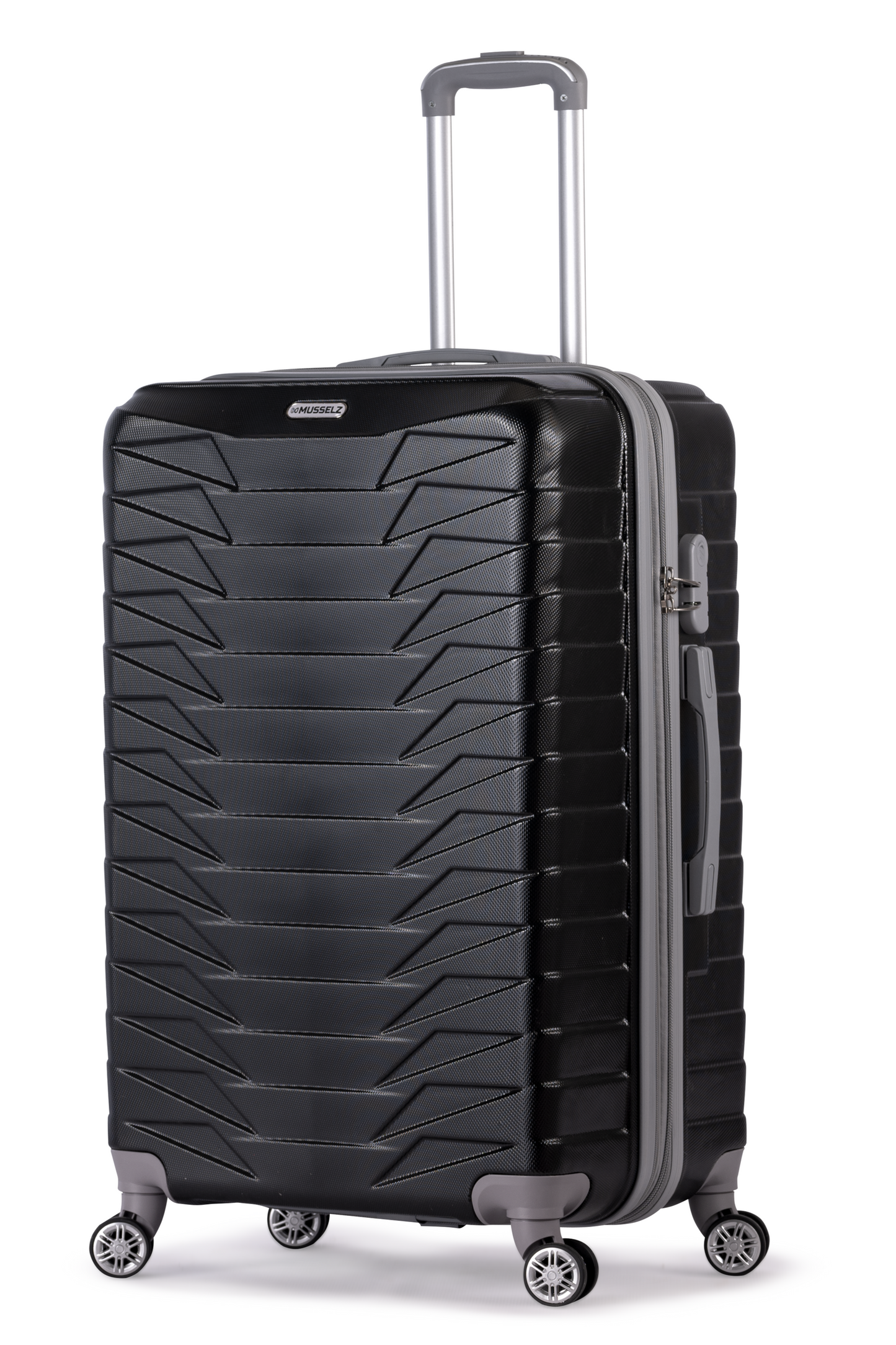 Luggage - LOUVRE- with spinner wheels - 78 cm -BLACK( large)