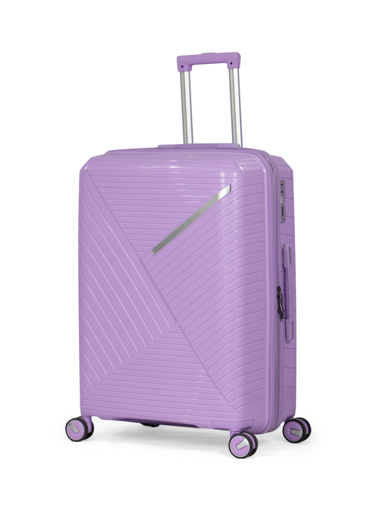 PYRAMID  UNBREAKABLE Luggage - with spinner wheels - 70 cm (purple-medium)