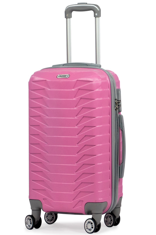 MUSSELZ Luggage - LOUVRE- with spinner wheels - 58 cm - PINK (small)